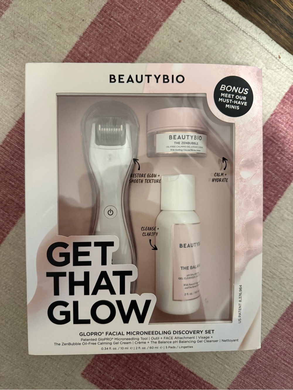 BeautyBio GloPRO Facial Microneedling Discovery Set